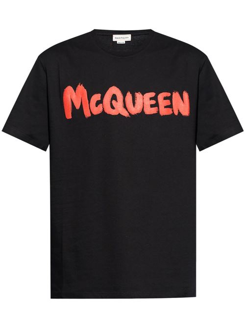 T-shirt with logo ALEXANDER MCQUEEN | 794673QTABS0512